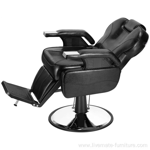 modern barber chair, reclining barber chair